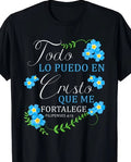 Camiseta Cristiana “Todo Lo Puedo En Cristo” – Filipenses 4:13