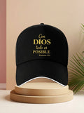 Gorra Deportiva Unisex Elegante con Visera en Capas – Ajustable para Parejas