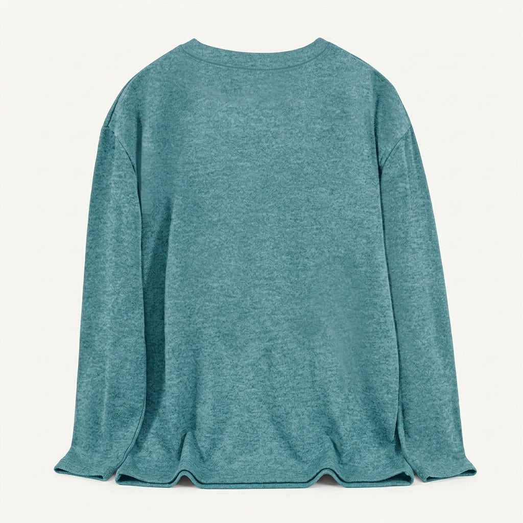 Women’s “With God” Floral Cross Long Sleeve Top – Elegant Faith-Inspired Style