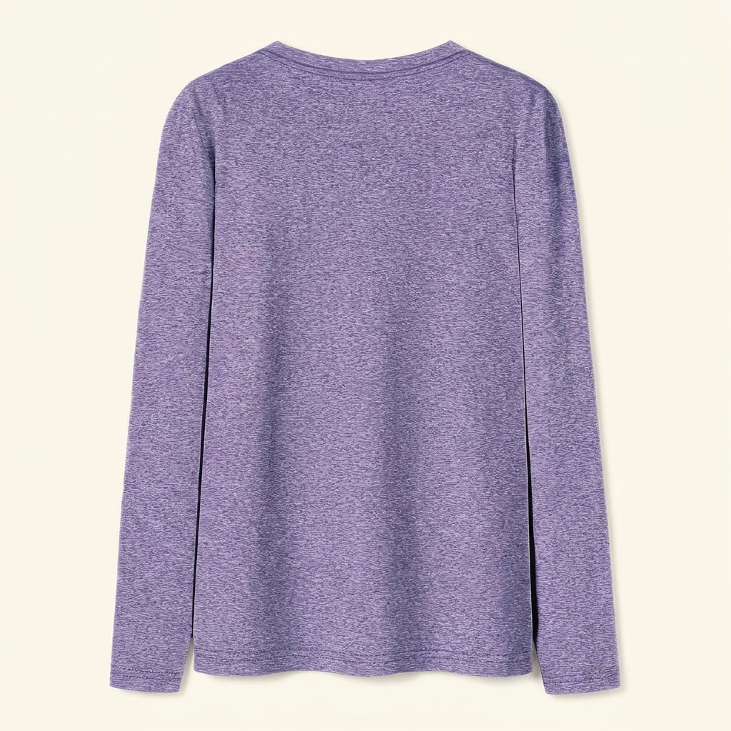 Women’s “With God” Floral Cross Long Sleeve Top – Elegant Faith-Inspired Style